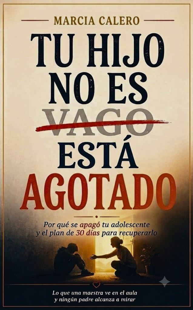 Portada del libro: Tu hijo no es vago, está agotado